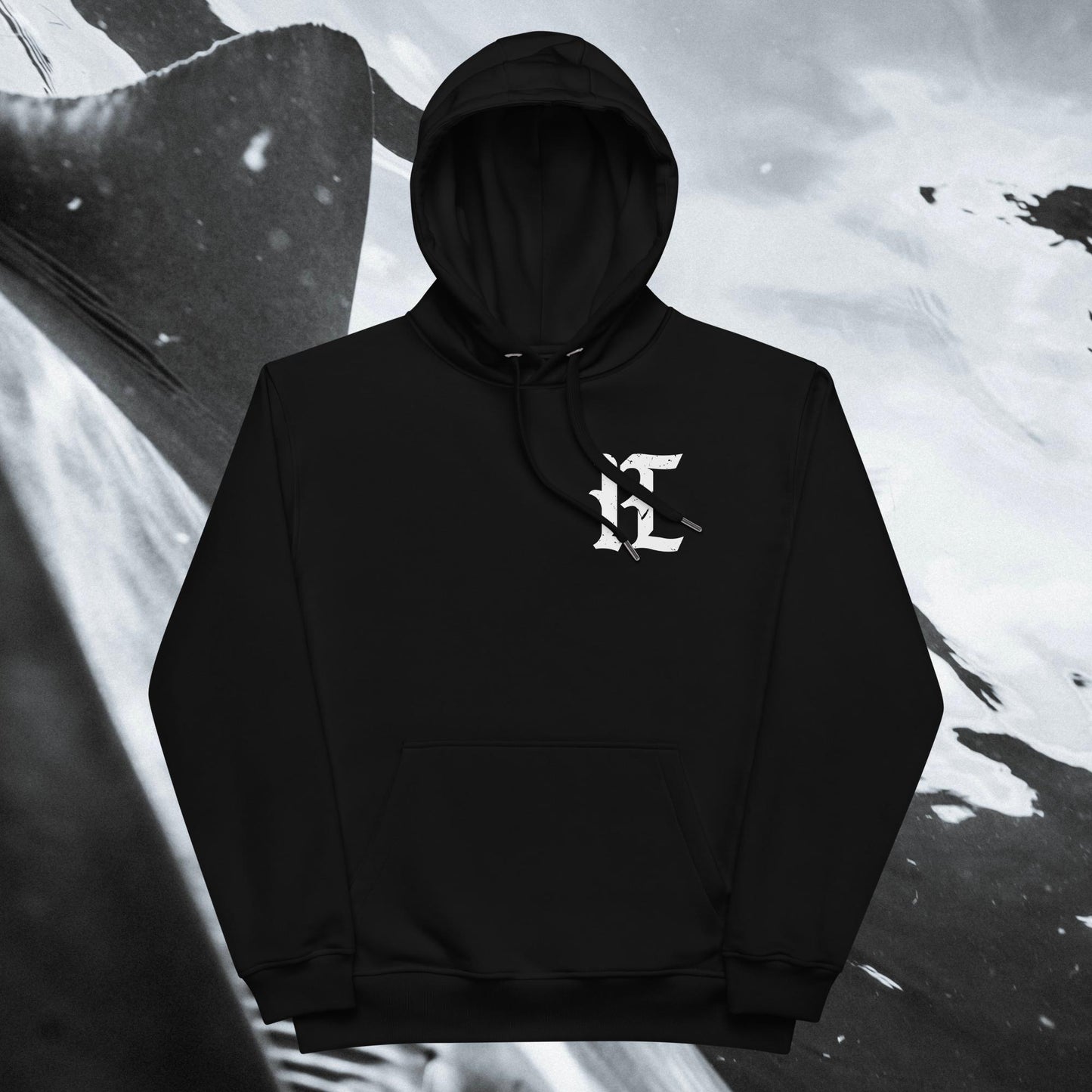 Respect the Locals USA - Shark Diver Hoodie - Black - Shark Conservation